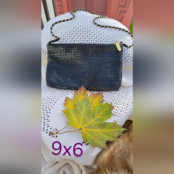 Elegant Black Evening Purse Carla Marchi - Picture 1 of 5